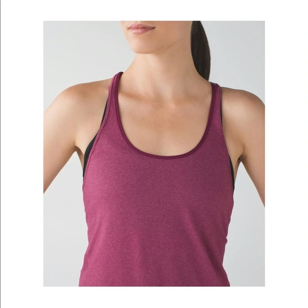 LULULEMON What The Sport Singlet in Dashing Purple